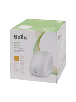 Сушилка для рук BAHD 2кВт BAHD-2000DM бел. Ballu НС-1057881