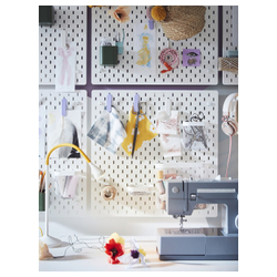 IKEA NÄVLINGE  (ИКЕА НÄВЛИНГЕ)  -  Светодиодная настольная лампа, желтый/белый