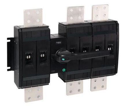 Выключатель-разъединитель SYSTEMEPACT SD1250 3п 1000А рукоятка фронт. центр (зак. отдельно) SE SSD12503MF1000