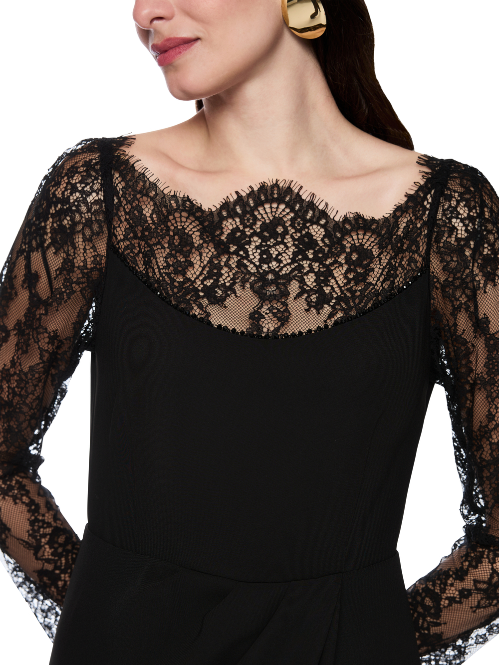 Платье из полиэстера