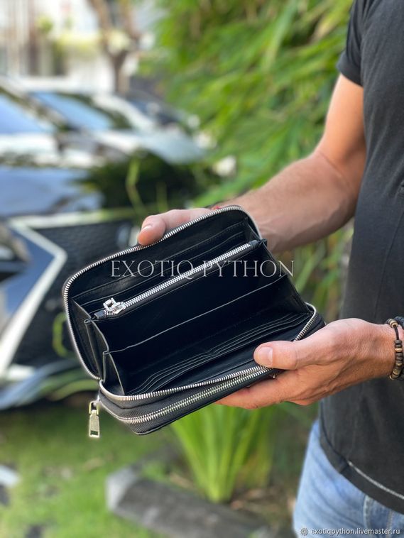Портмоне из кожи крокодила WA-160