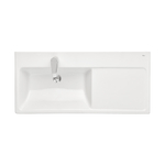 Раковина Roca The Gap Plus 100х46 высокий бортик, 1 отверстие, левая 3270MB004