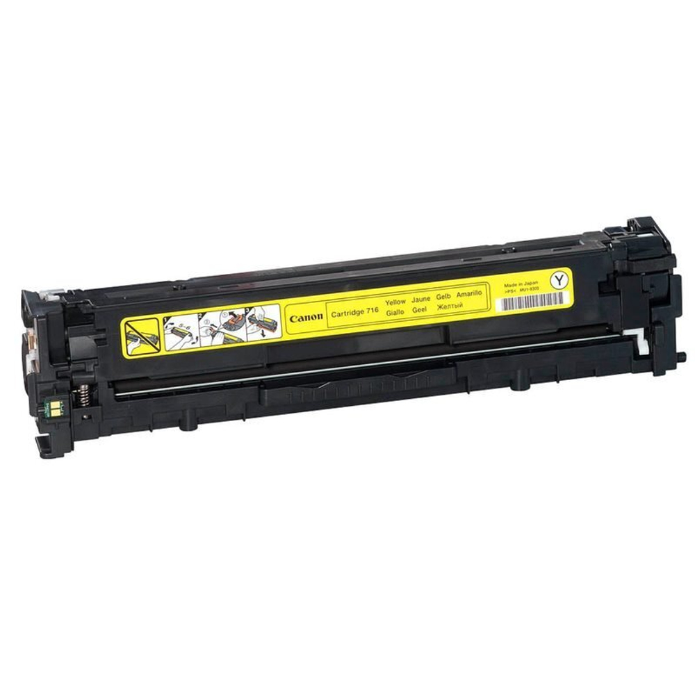 Картридж CANON 716Y для i-Sensys LBP5050/MF8030/MF8040/MF8050/MF8080 желтый (1.5k)