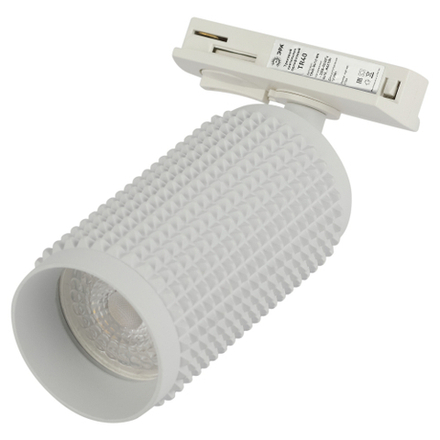 Трековый светильник однофазный ЭРА TR40-GU10 WH под лампу GU10 белый