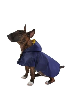 Дождевик для собак мелких и средних пород с капюшоном