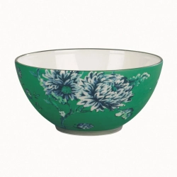 Wedgwood Jasper Conran Зеленая чаша в стиле шинуазри 14 см