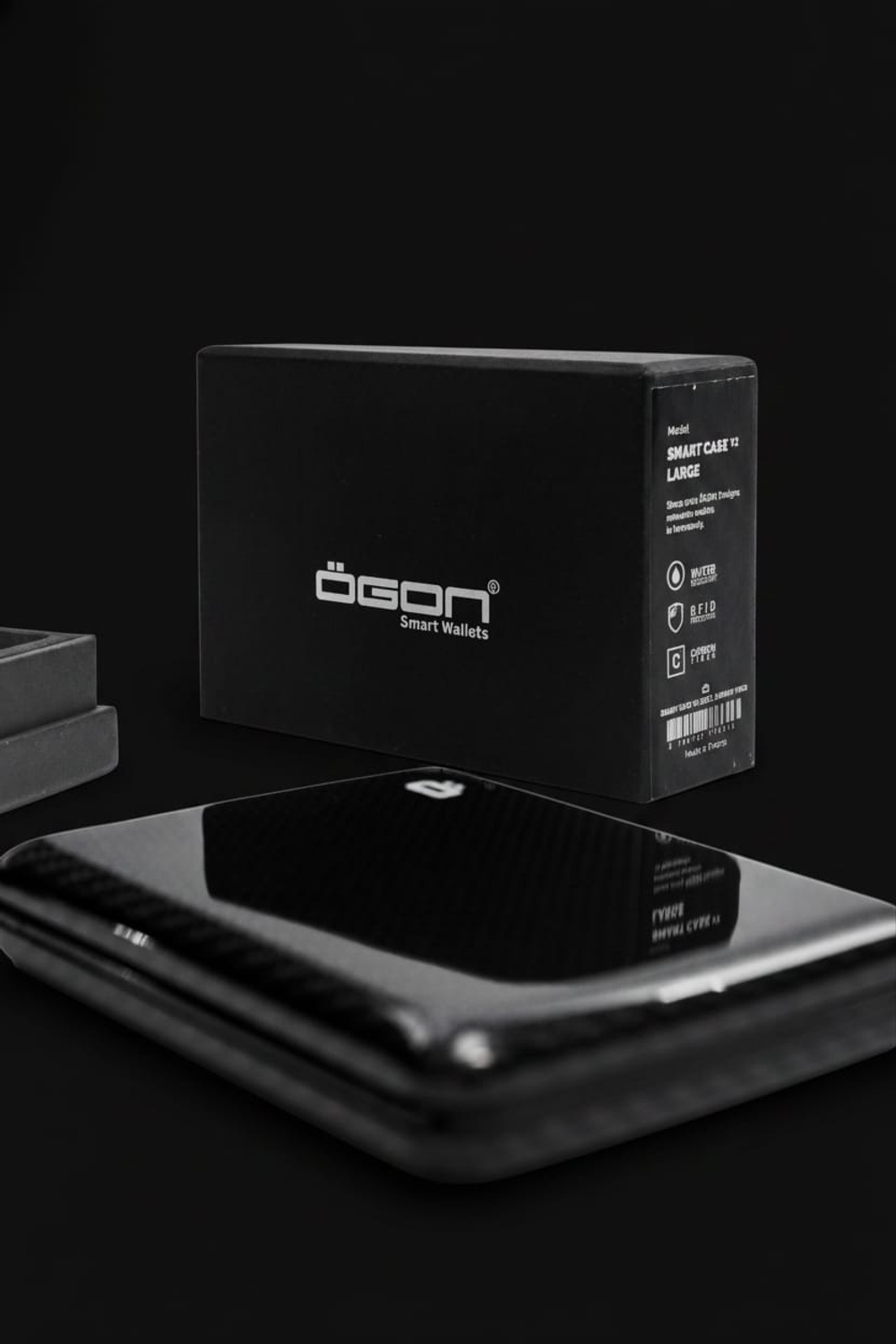 Картхолдер - кошелёк из натурального карбона