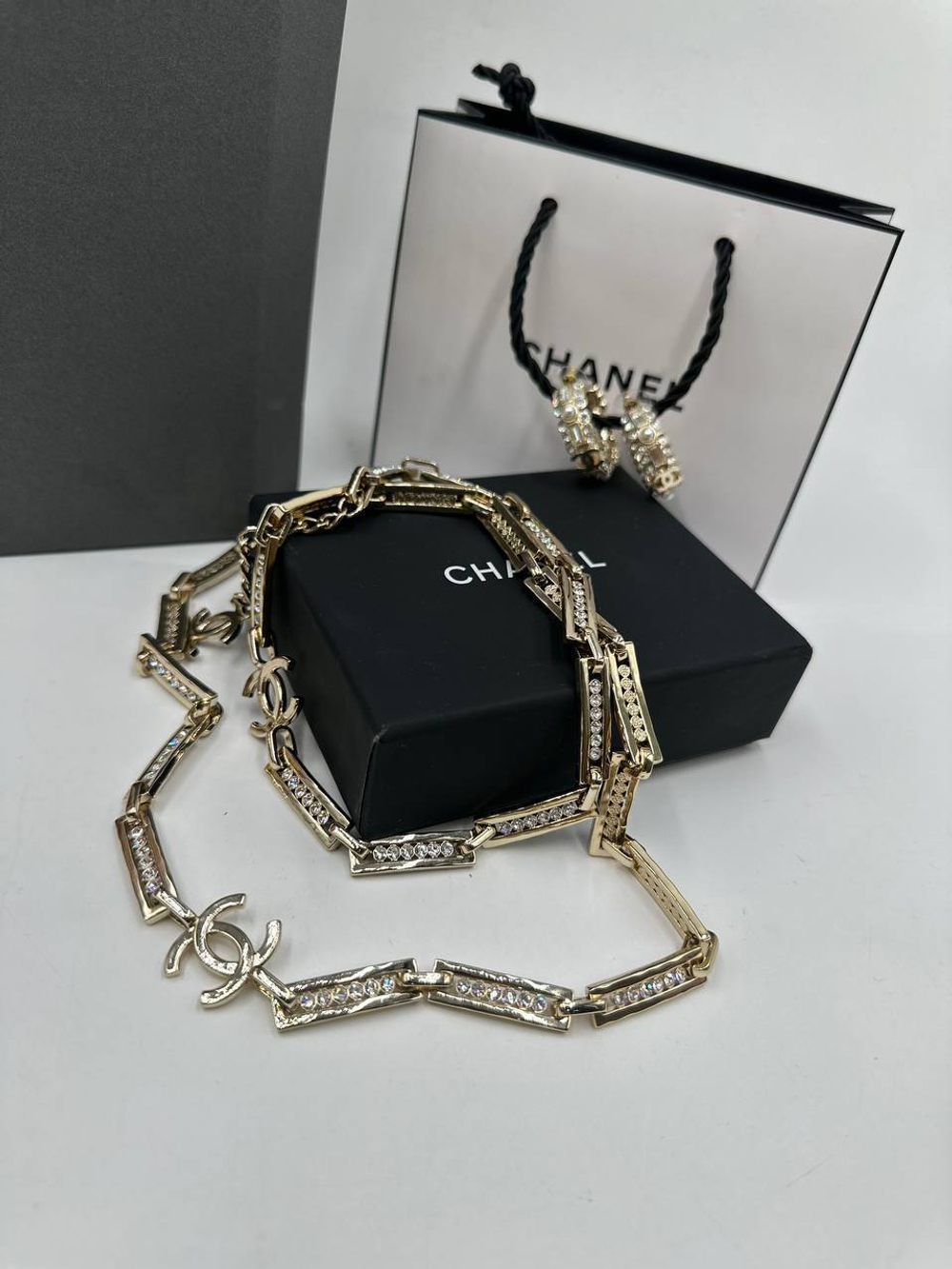 Серьги CHANEL