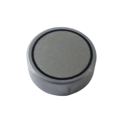 Lego 50шт Плитка 1x1 круглая с серебряным кругом с черной каймой плоское серебро 98138pb041 / 613896