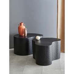 Набор из 2 журнальных столиков Grannis, черный