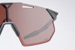 Спортивные очки 100% Hypercraft SQ / Matte Stone Grey / HiPER Crimson Silver Mirror Lens
