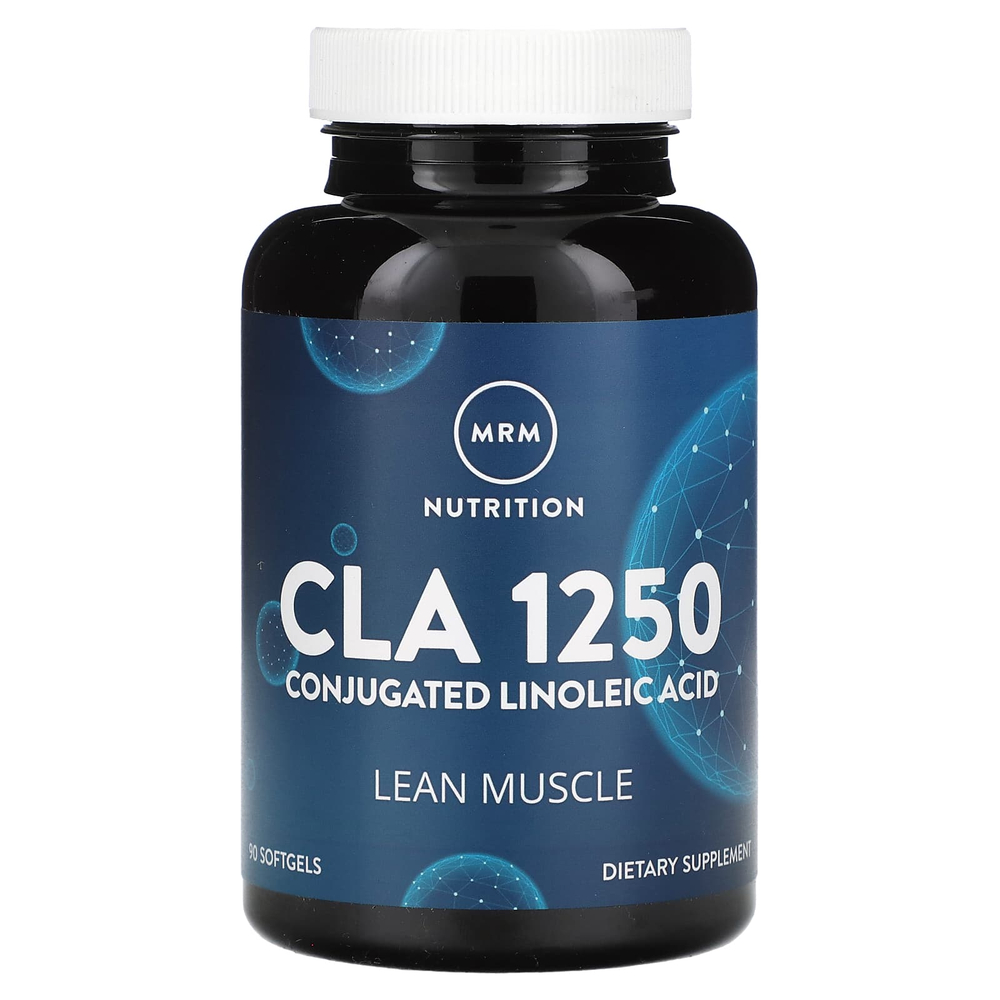 MRM Nutrition, CLA 1250, 3750 мг, 90 капсул (1250 мг в каждой капсуле)