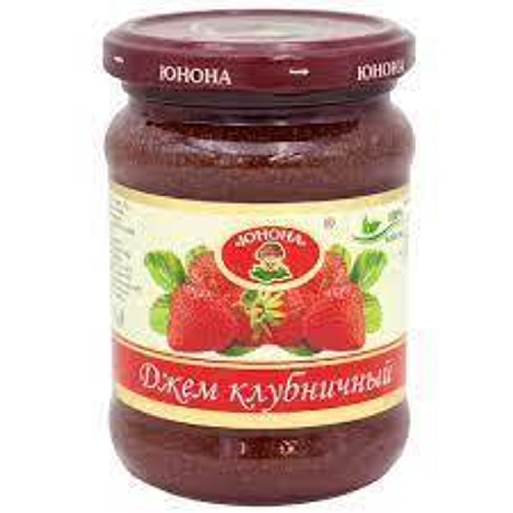 Юнона Джем Клубничный 310г