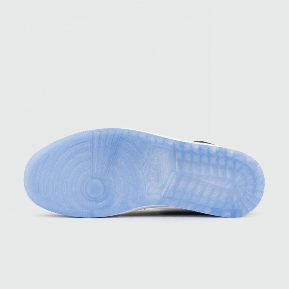 кроссовки Air Jordan 1 Mid Black White Ftwr. Wmns