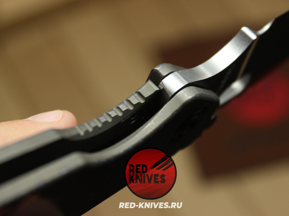 Нож Strider SMF Perfomace Tanto Flamed Skull - рукоять титан RK/Н6