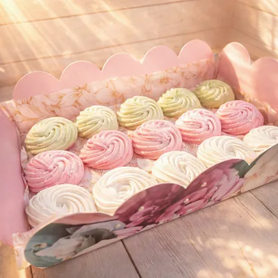 Фотография Зефир на агар- агаре «Ассорти»/ 15 шт купить в магазине Афлора