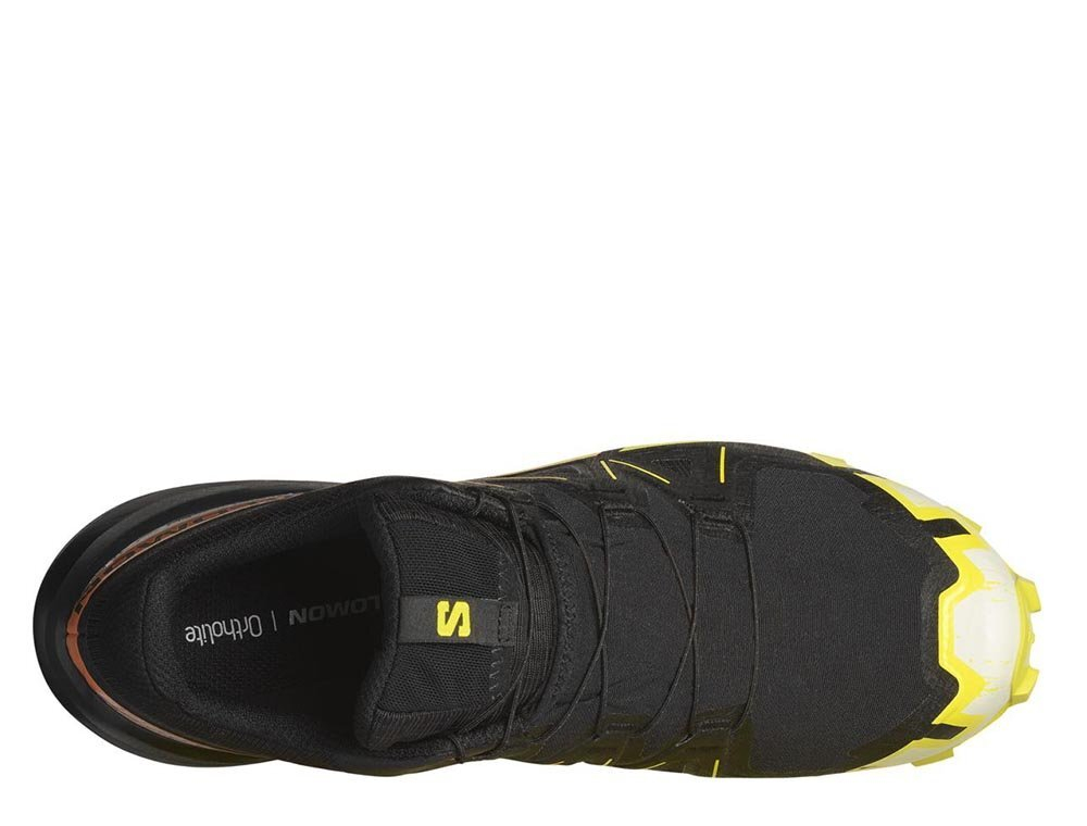 Кроссовки для бега мужские Salomon Speedcross 6 Gore-TEX Черно-Зеленые
