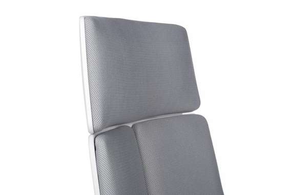 Кресло Iq Rv RCH 8989 Белый пластик/Светло-серый