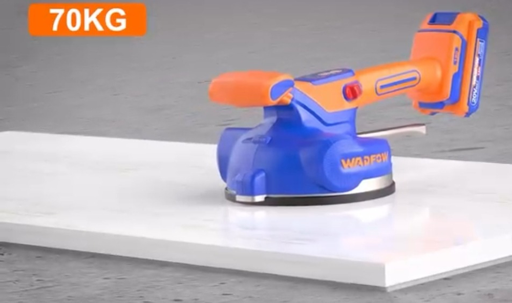 Аккумуляторная виброприсоска для укладки плитки WADFOW WTVM1D185 20 В 180 мм