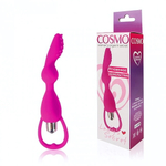 Вибромассажёр цвет розовый, L 140 мм D 25x34 мм COSMO (Цвет: розовый)