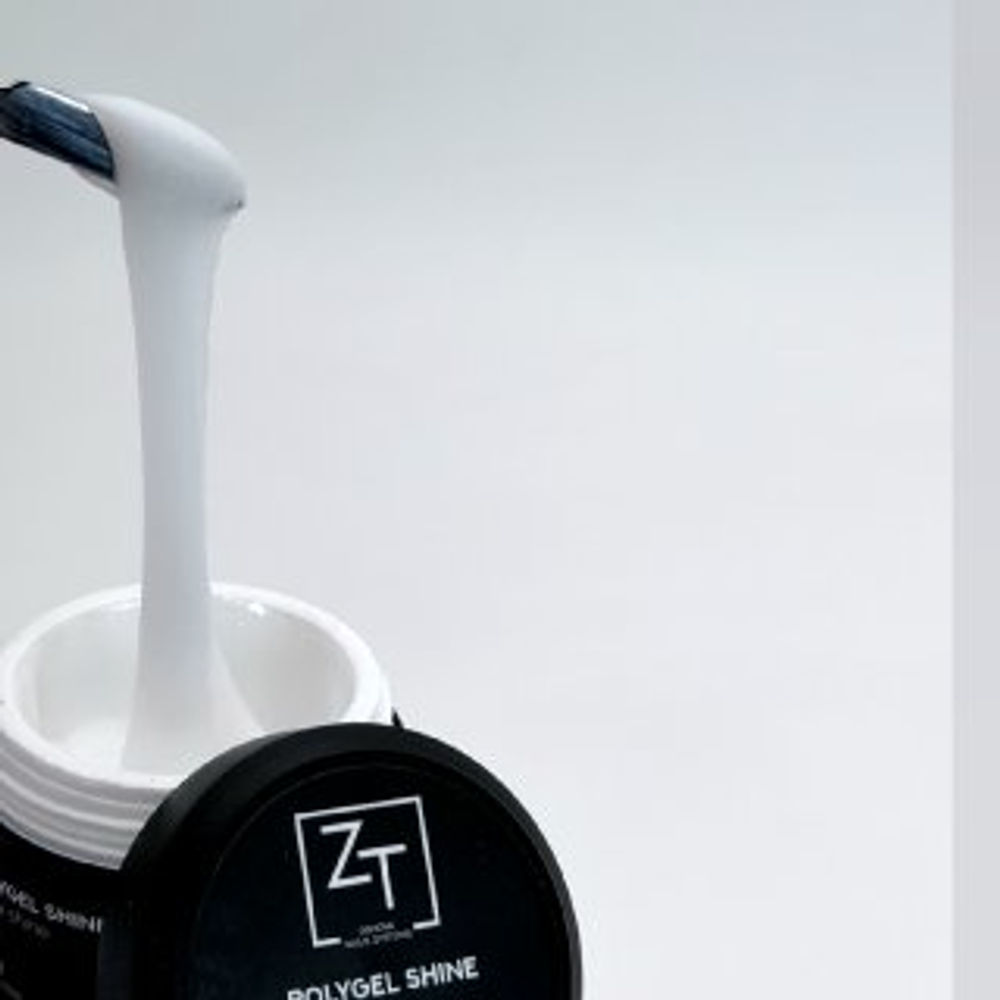 ZT Полигель с шиммером "Milky shine" 30 гр.