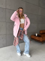 Осенняя куртка с капюшоном