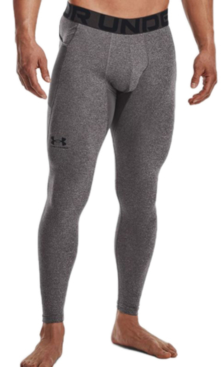 Теннисные брюки Under Armour Cold Gear Armour Leggings M - charcoal light heather/black