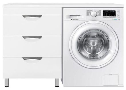 Мебель под стиральную машину с раковиной