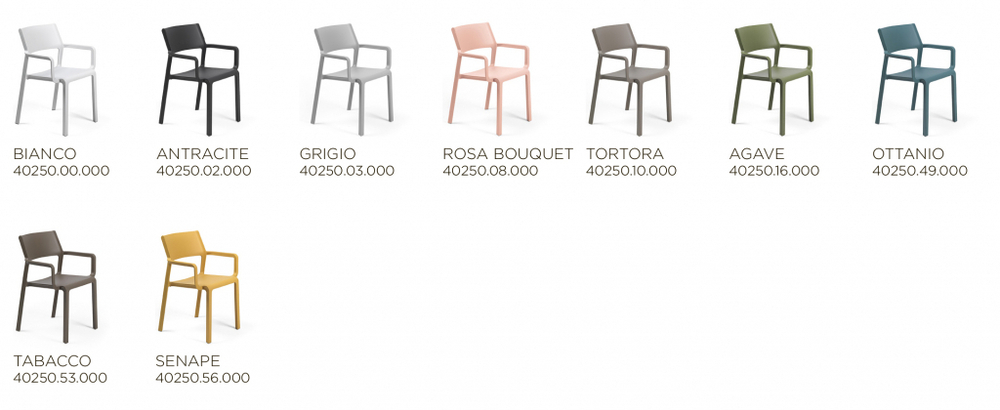Кресло пластиковое Trill Armchair