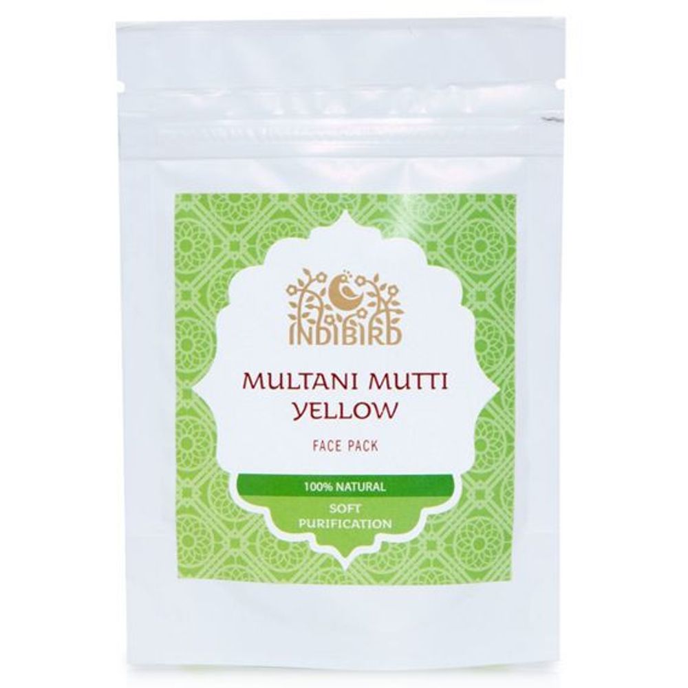 Indibird маска Мултани Мутти желтая 50 г