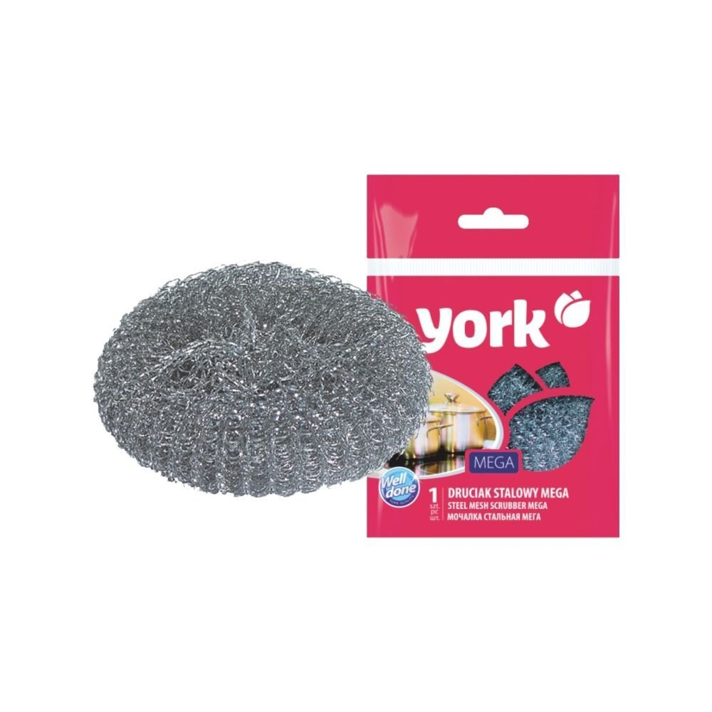 Йорк Мочалка из стали 40г. *20*80