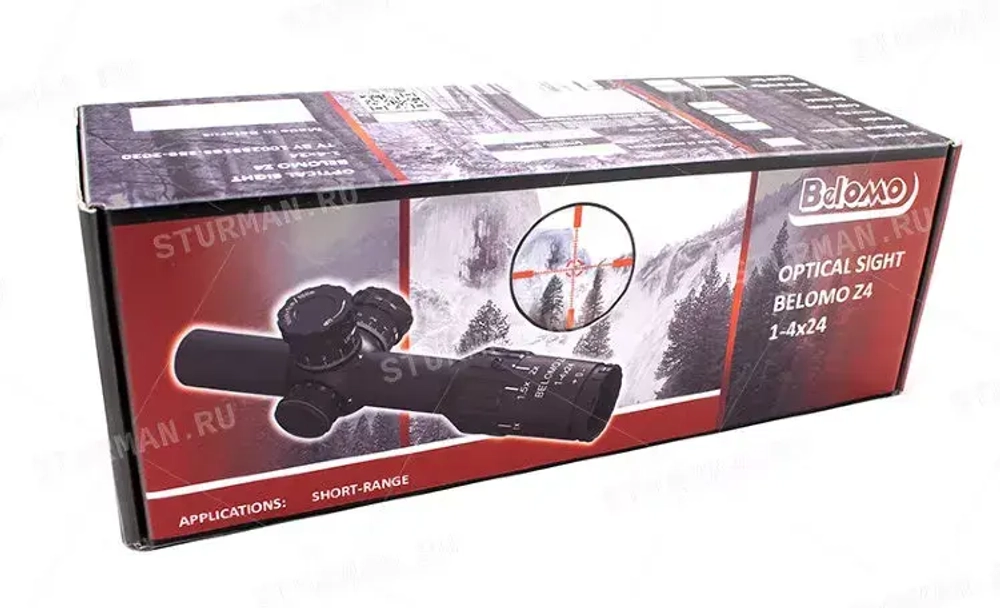 Прицел оптический BELOMO Z4 1-4x24 (8384)