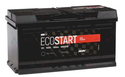 аккумулятор Ecostart 100R (800А 353x175x190) (Турция)
