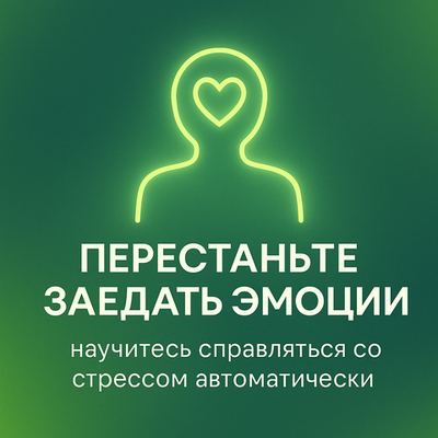 Перестаньте заедать эмоции