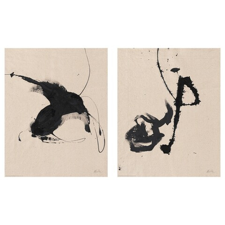 IKEA BILD  (ИКЕА БИЛД)  -  Плакат, рисунок тушью, 40x50 см