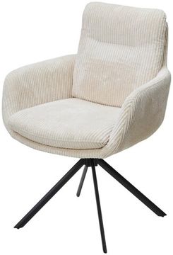 Стул DAREM Белый вельвет Davis lincoln-03n / черный каркас