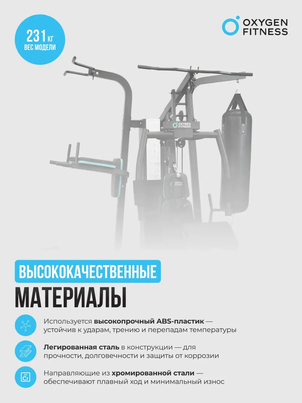 Силовой комплекс домашний OXYGEN FITNESS SITKOR