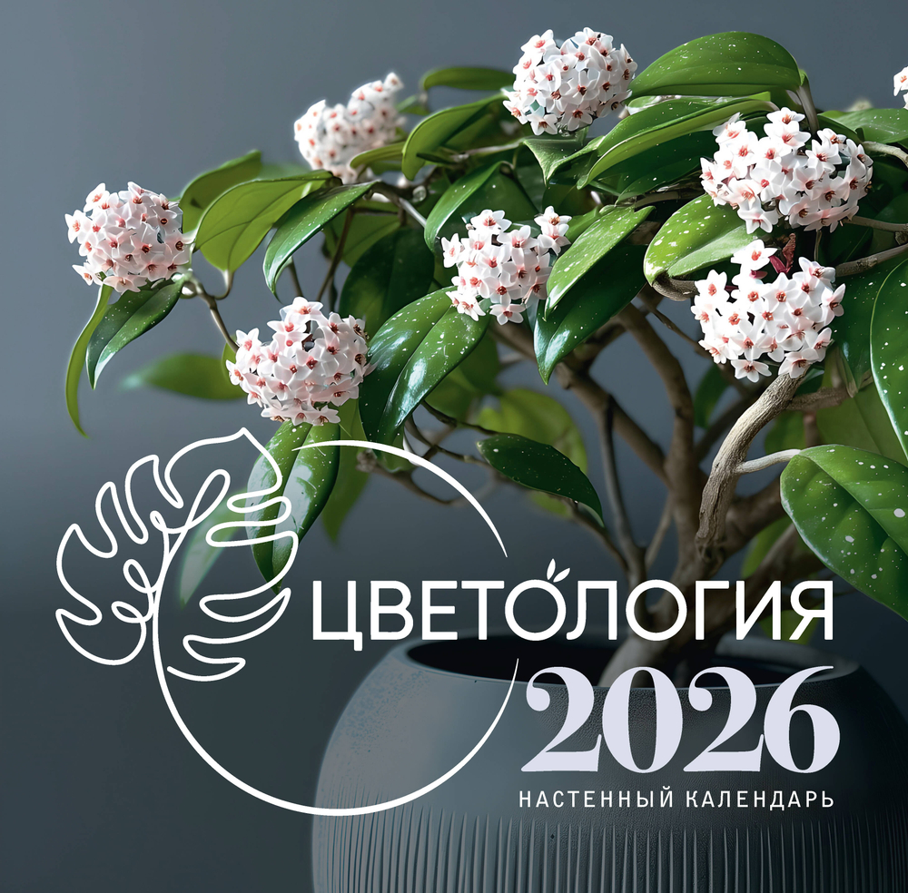 Цветология. Настенный календарь на 2026 год