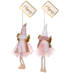 Подвеска «Фея - Крылья любви» 20 см (в ассортименте), Розовый