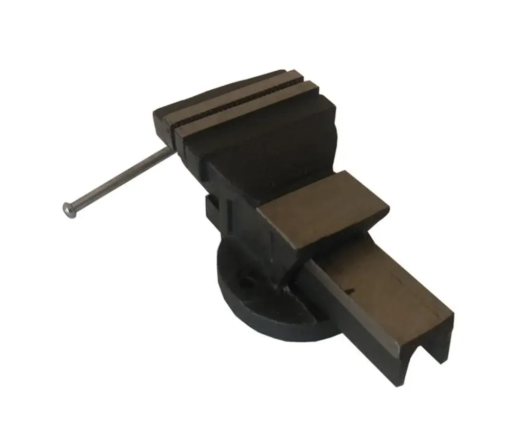 Тиски стальные с наковальней 4''-100мм FORCEKRAFT FK-6540204