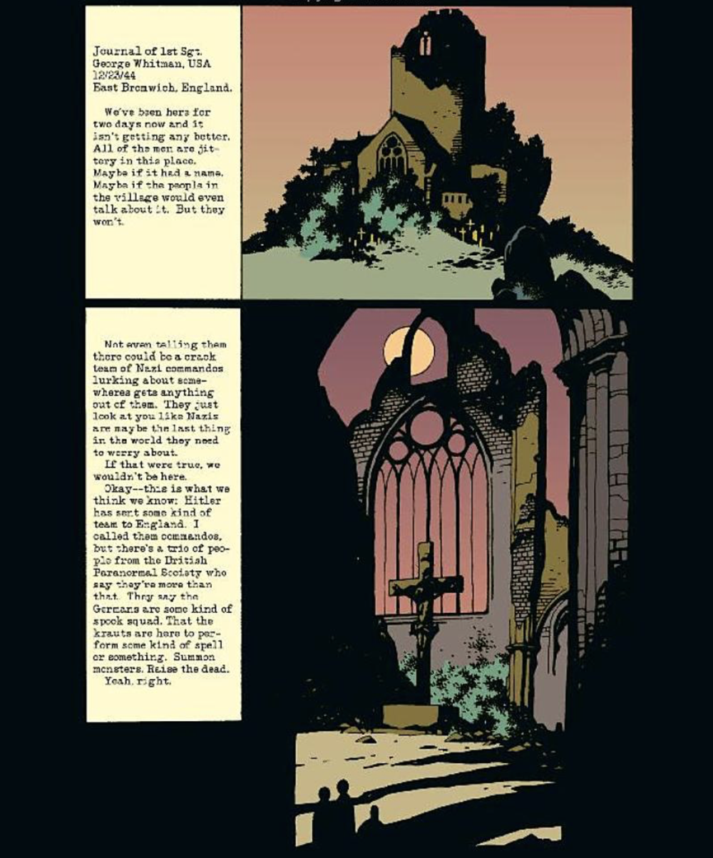 Комикс Hellboy Library Edition Volume 1 Seed Of Destruction And Wake The Devil