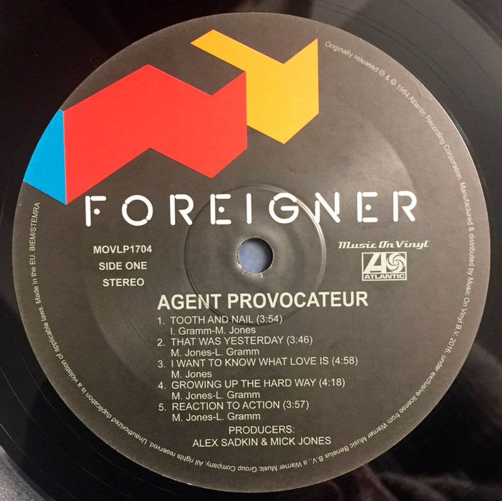 Foreigner / Agent Provocateur (LP)