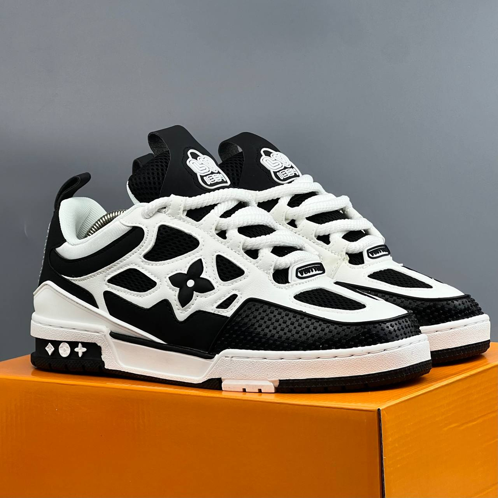 Кроссовки Louis vuitton #470 (черн.-бел.)