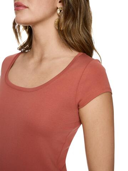 Marc Cain Футболка приталенная с круглым вырезом