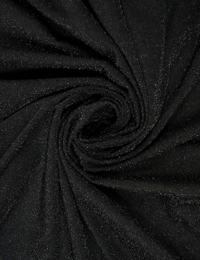 Трикотаж Металлик, 186 гр/м2, 150 см, чёрный