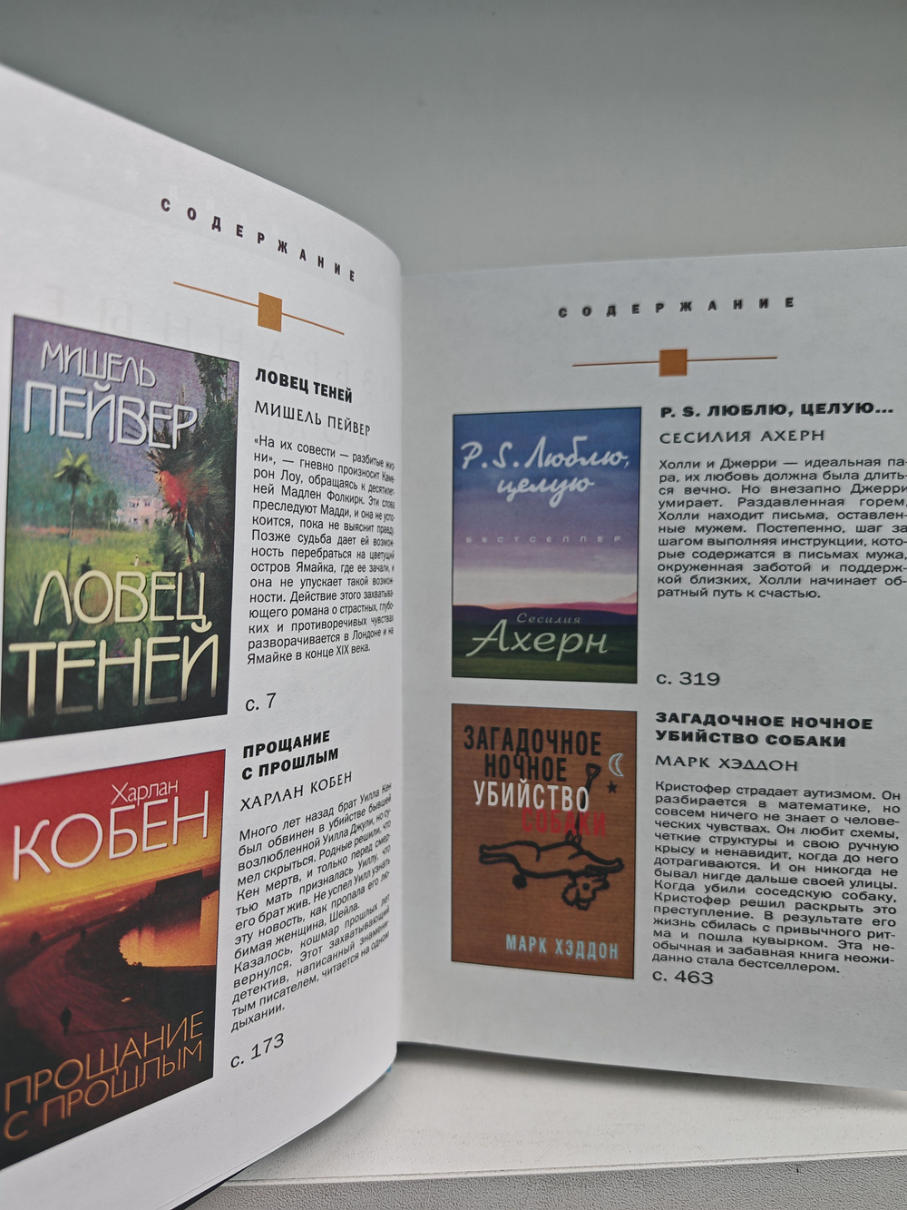 Ловец теней. Прощание с прошлым. P. S. Люблю, целую. Загадочное ночное убийство собаки