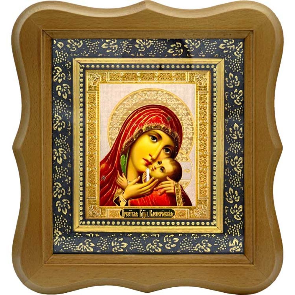 Касперовская икона Божьей Матери на холсте.