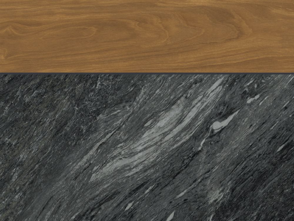 Мозаика Skyfall Nero Block Nat E Lux 40x53