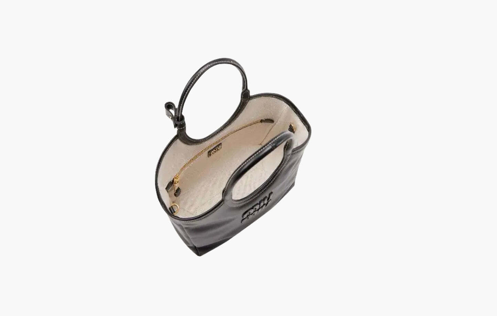 Сумка Miu Miu IVY Leather Mini Bag "Black"