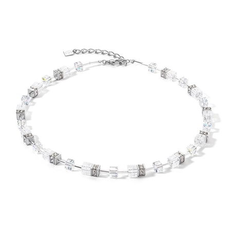 Колье Coeur de Lion White-Silver 3018/10-1417